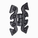 Old Hill Ironworks Snake Cabinet Hinges Black Antique