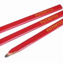 Faithfull Carpenters Pencils Red – Medium (3)
