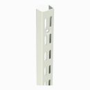 Sapphire Twin Slot Upright White 240cm