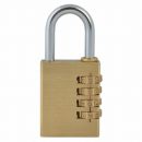 Faithfull Padlock Brass Combination 38mm