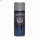 Hammerite Metal Paint Smooth Silver Aerosol 400ml