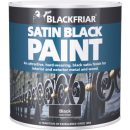 Blackfriars Satin Black Paint 250ml