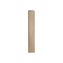 Benchmark Oak Newel Base Half 91x43x615mm