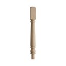 Benchmark Oak Turned Newel Top Half 91x91mm